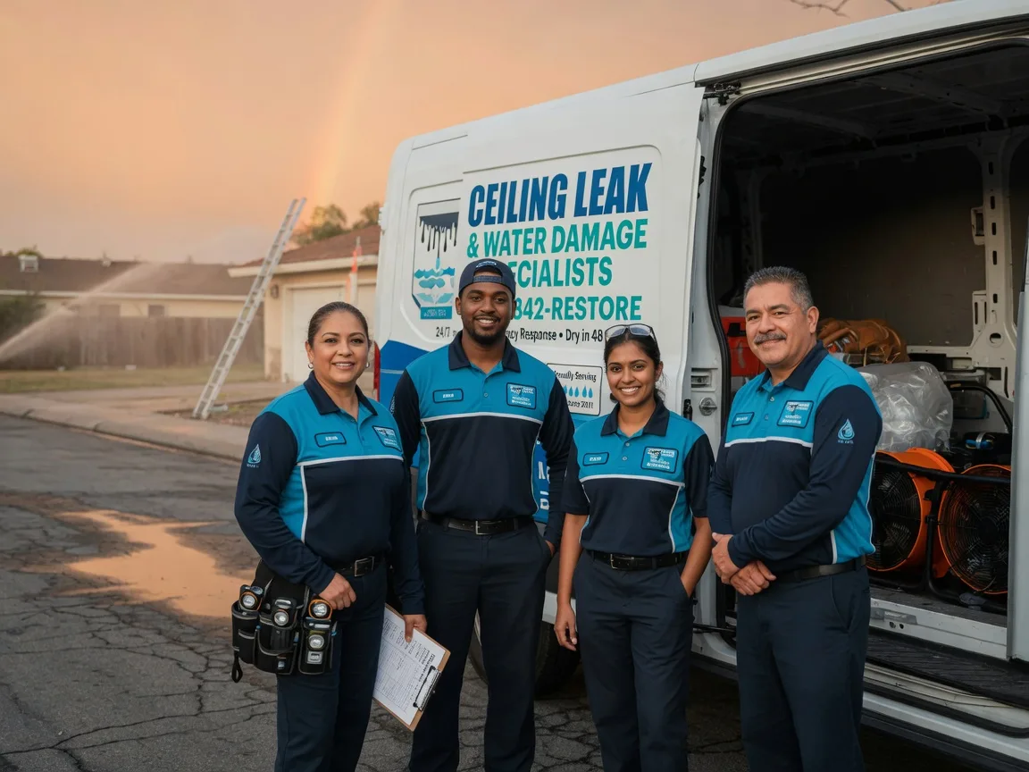 Ceiling Leak Cleanup company in Hidden Valley, PA