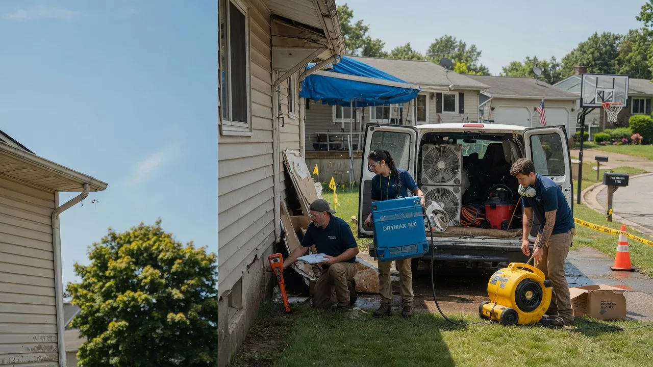 Ceiling Leak Cleanup in Hidden Valley, PA near me